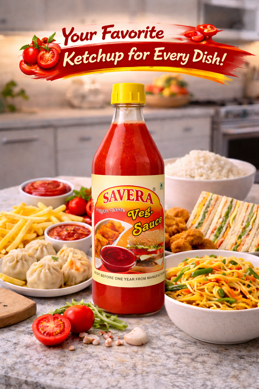 Continental Sauce (1kg Glass Bottle) view 3